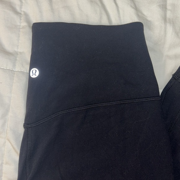 EUC Lululemon Align Wide Leg High-Rise Pant 31" -  Size 6 Black - Picture 2 of 7